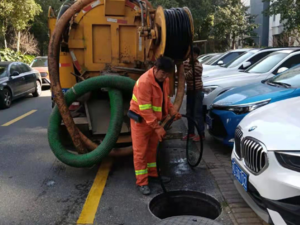 武平排污管道清淤